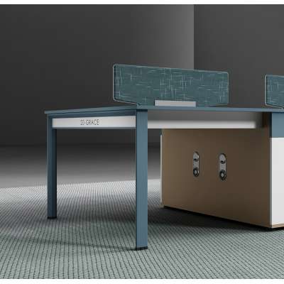 Office Furniture Supplier Custom Color Modern Office Chairman Executive Desk cubicles workstations