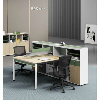 Modern Fashion design office desk laptop workstation 6 person workstation office furniture system working desk table